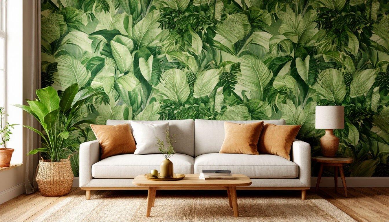 Экологичные обои. Стены, которые заботятся о вас